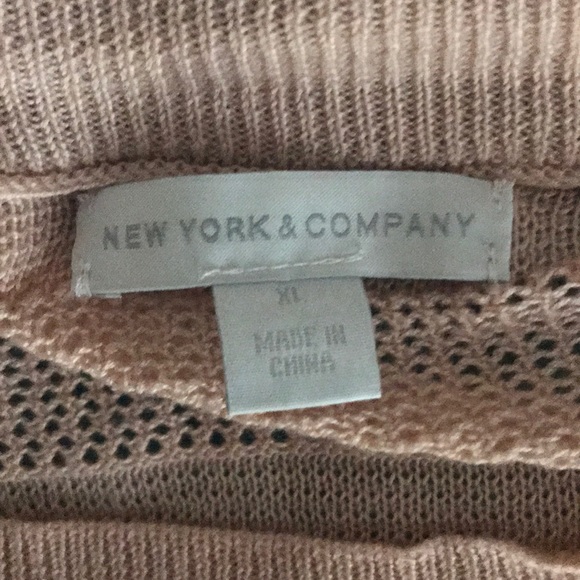 New York and Co. Blush Sweater - Picture 2 of 2